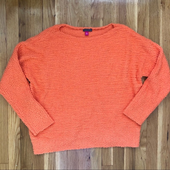 NWOT Vince Camuto Teddy Yarn Boat Neck Sweater - Picture 3 of 6